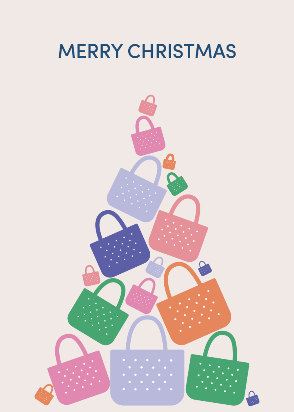 Merry Christmas Greeting Card N4