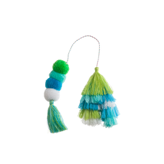 Bauble - Seaweed Double Tassel G1