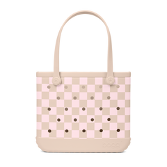 Baby - Checkered Linen/ Pink Marshmallow B7
