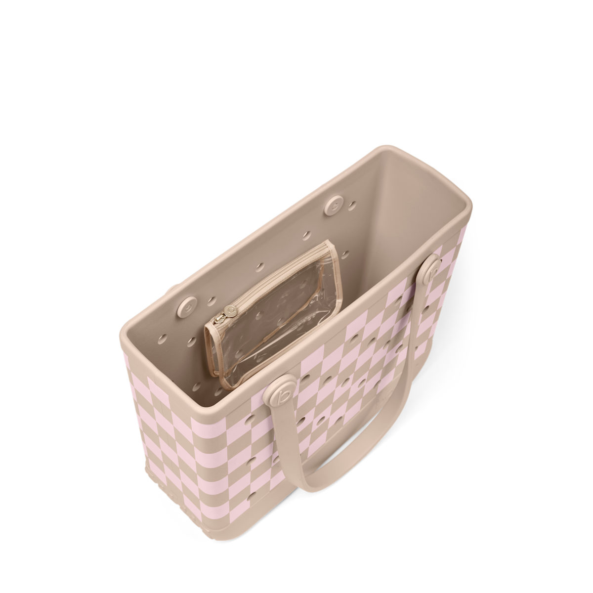 Baby - Checkered Linen/ Pink Marshmallow B7
