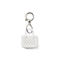 Tiny Tote Keychain - For Shore White L4