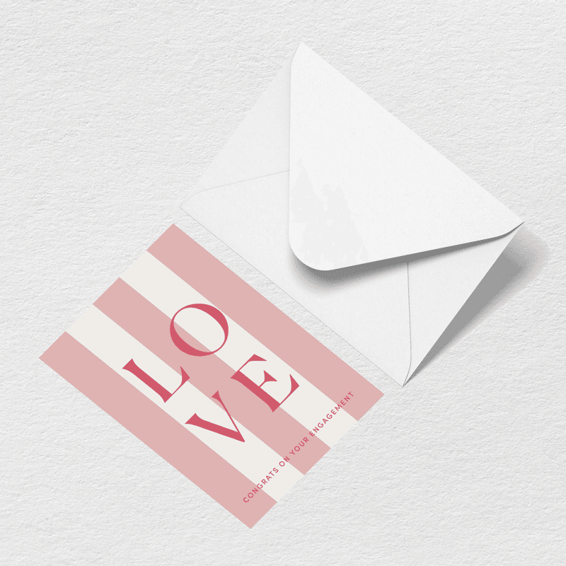 Love Greeting Card J6