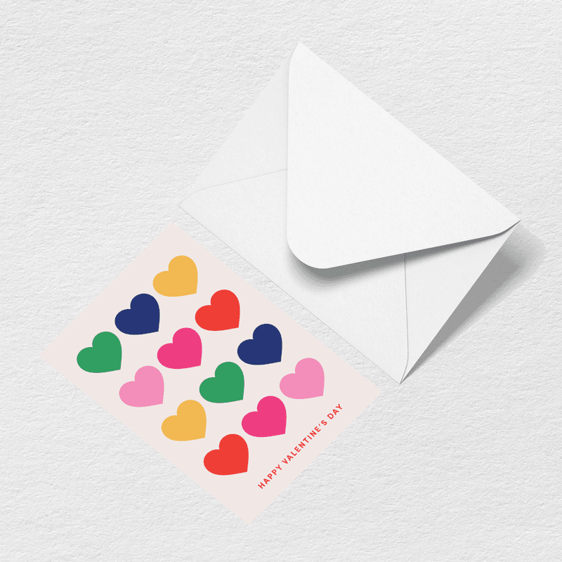 Hearts Greeting Card L1
