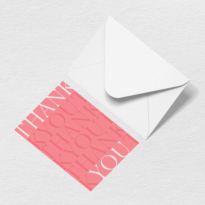 Thank You Greeting Card F4
