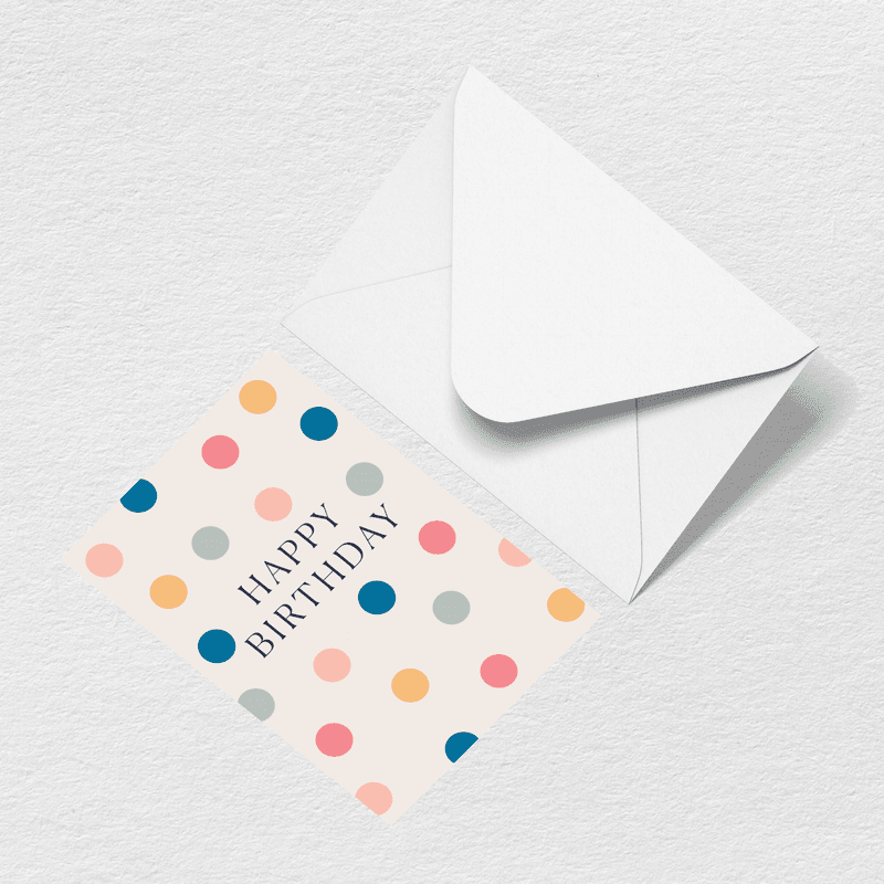 Happy Birthday Greeting Card J2