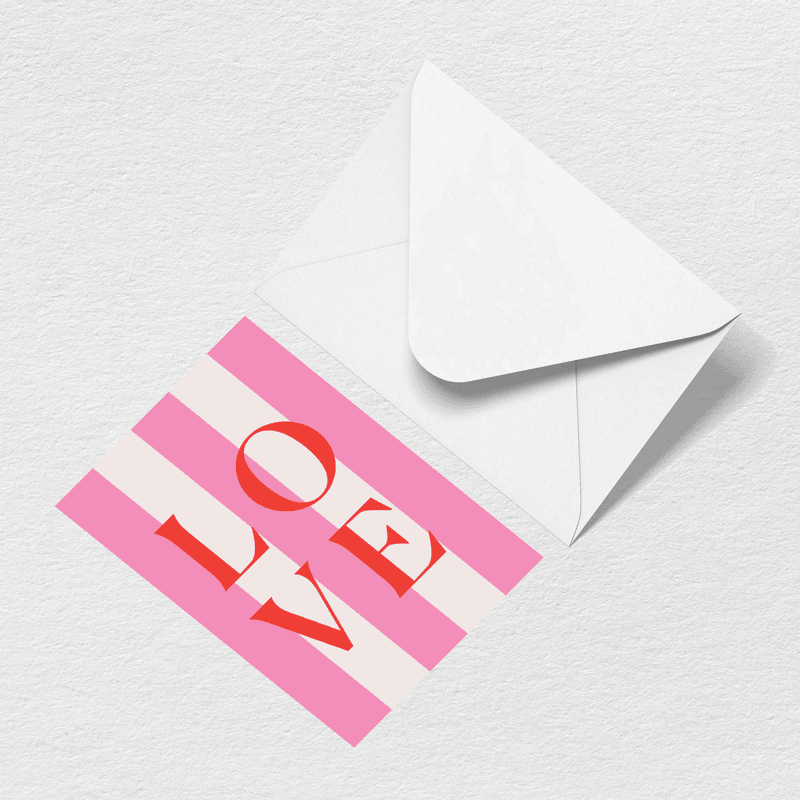Love Greeting Card L4