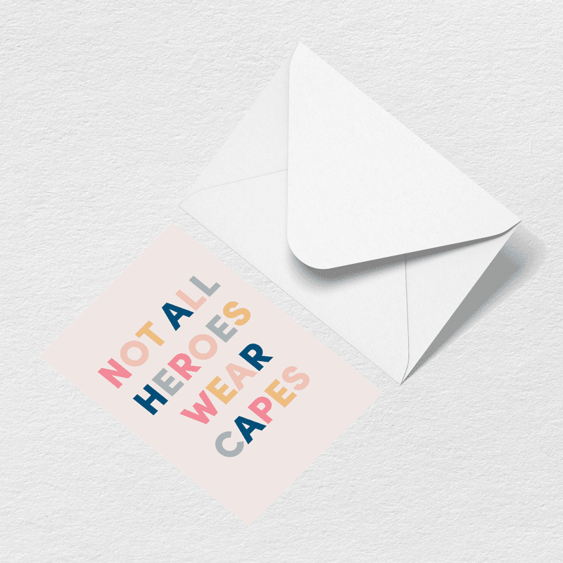 Heroes Greeting Card L9