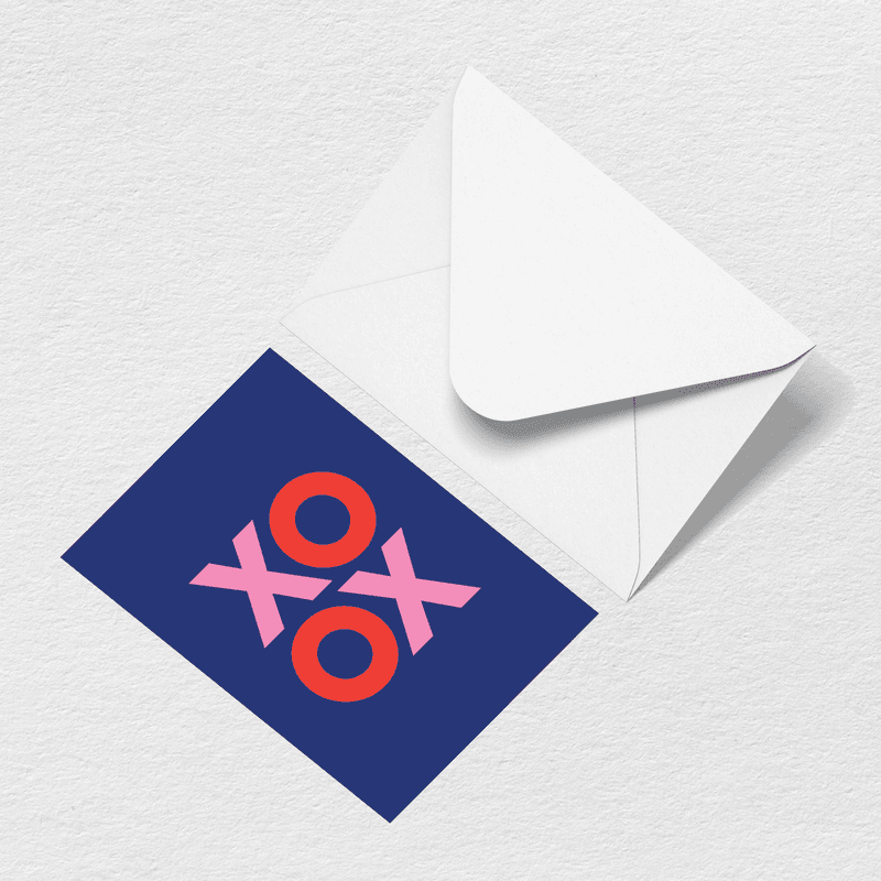 XOXO Greeting Card E5