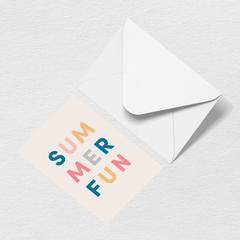 Summer Fun Greeting Card R2