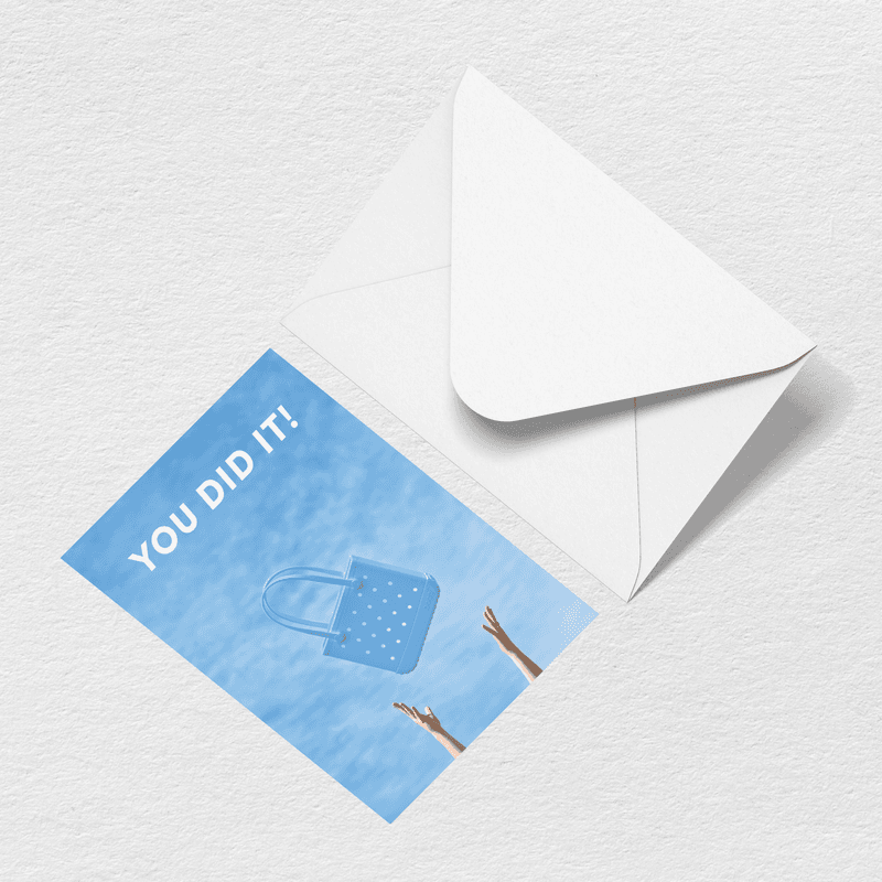 Graduation You Did It Greeting Card E4