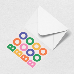 Boo Greeting Card K7