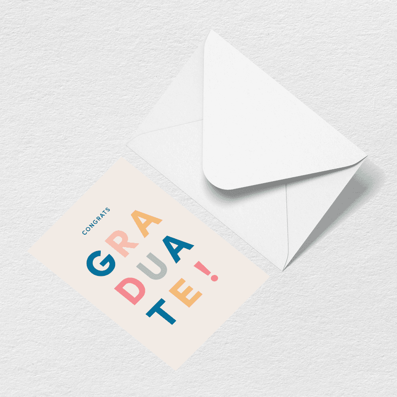 Graduation Graduate Greeting Card O6